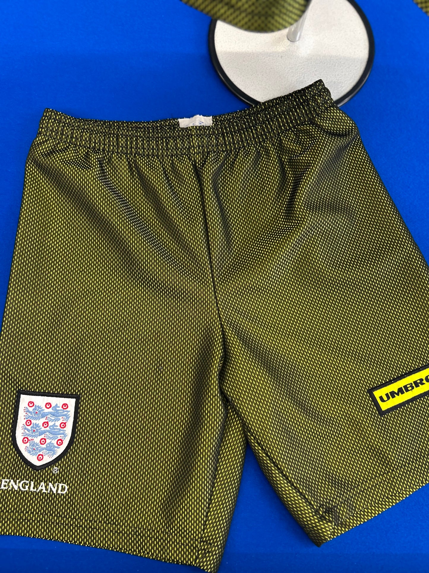 England GK Shirt & Shorts 1998-99 (L/XL Boys)