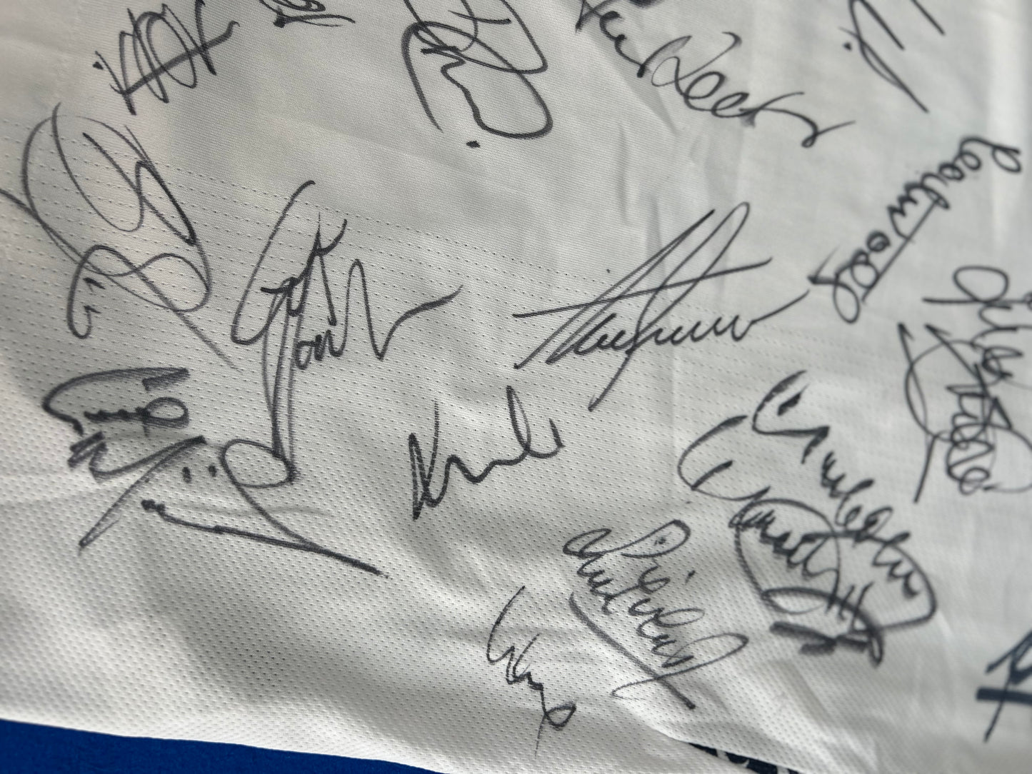 England 2007-09 Home Signed England Legends (XXL)