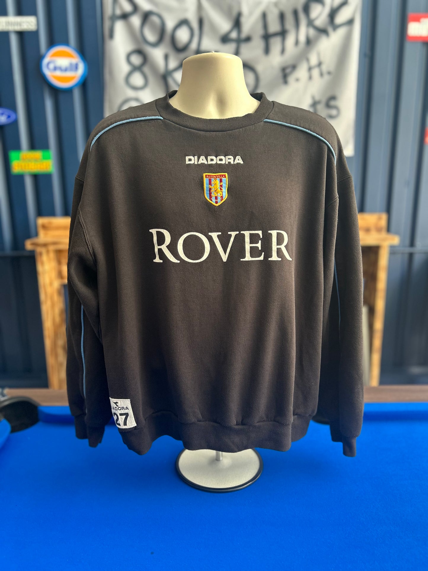Aston Villa 2002-04 Player Issue Training Jumper (XL)