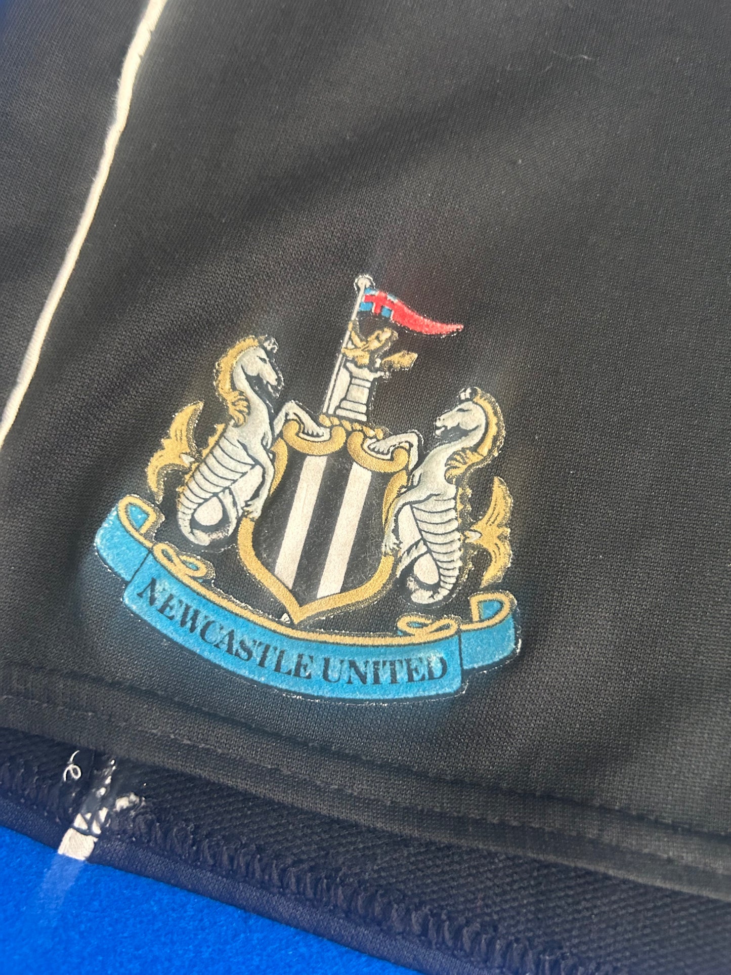 Newcastle United 1993-95 Home Shorts (30” waist)