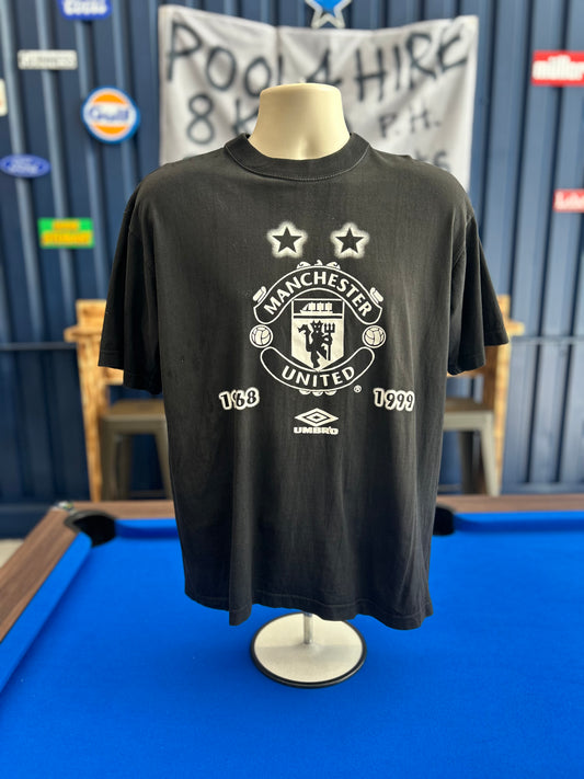 Manchester United 1998-99 Champions League Tee (M)