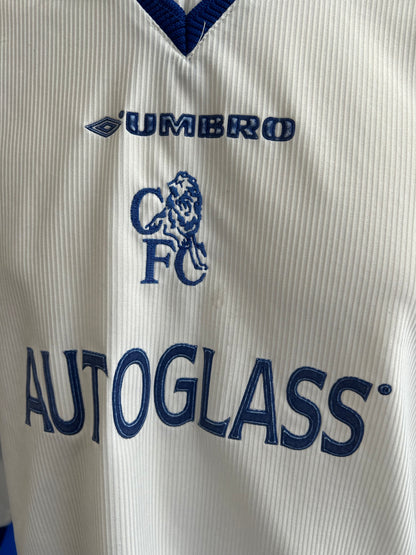 Chelsea 1998-00 Away Long Sleeves (Large Boys)