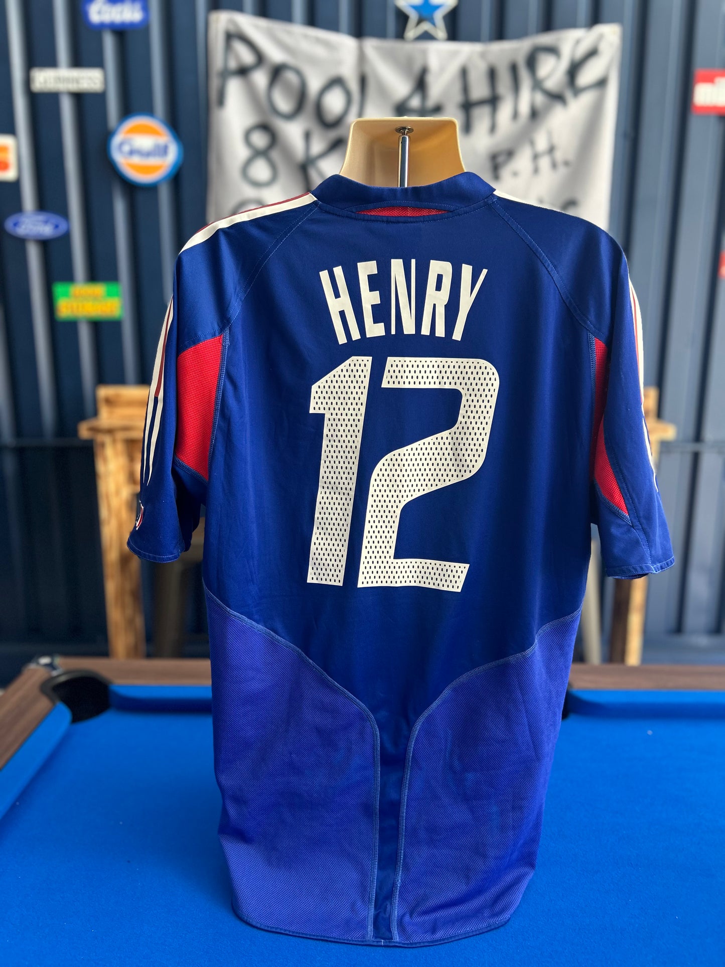 France 2004-06 Home #12 Henry (XL)