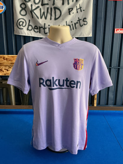 Barcelona #10 Ansu Fati 2021-22 Away (M)