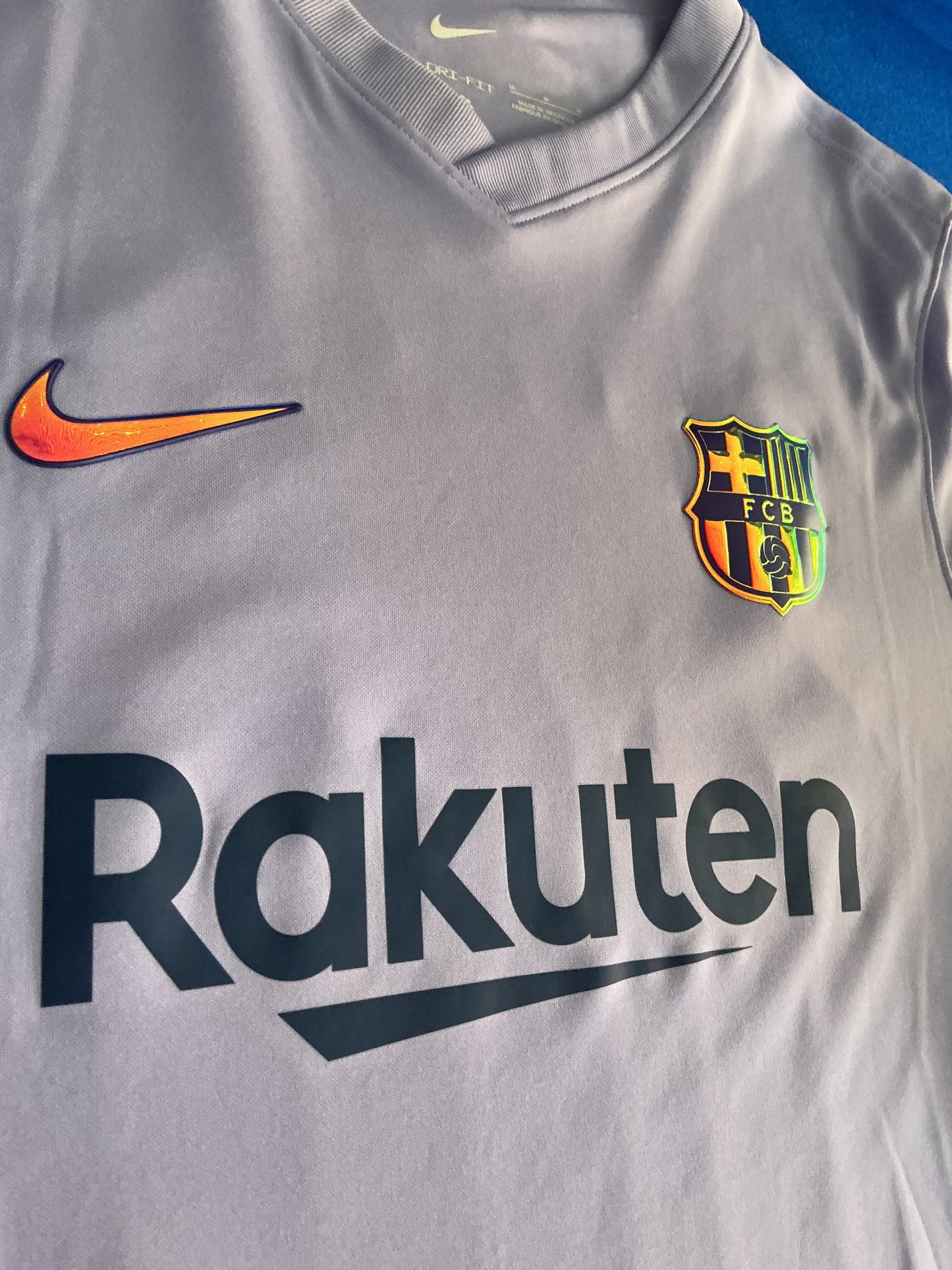 Barcelona #10 Ansu Fati 2021-22 Away (M)