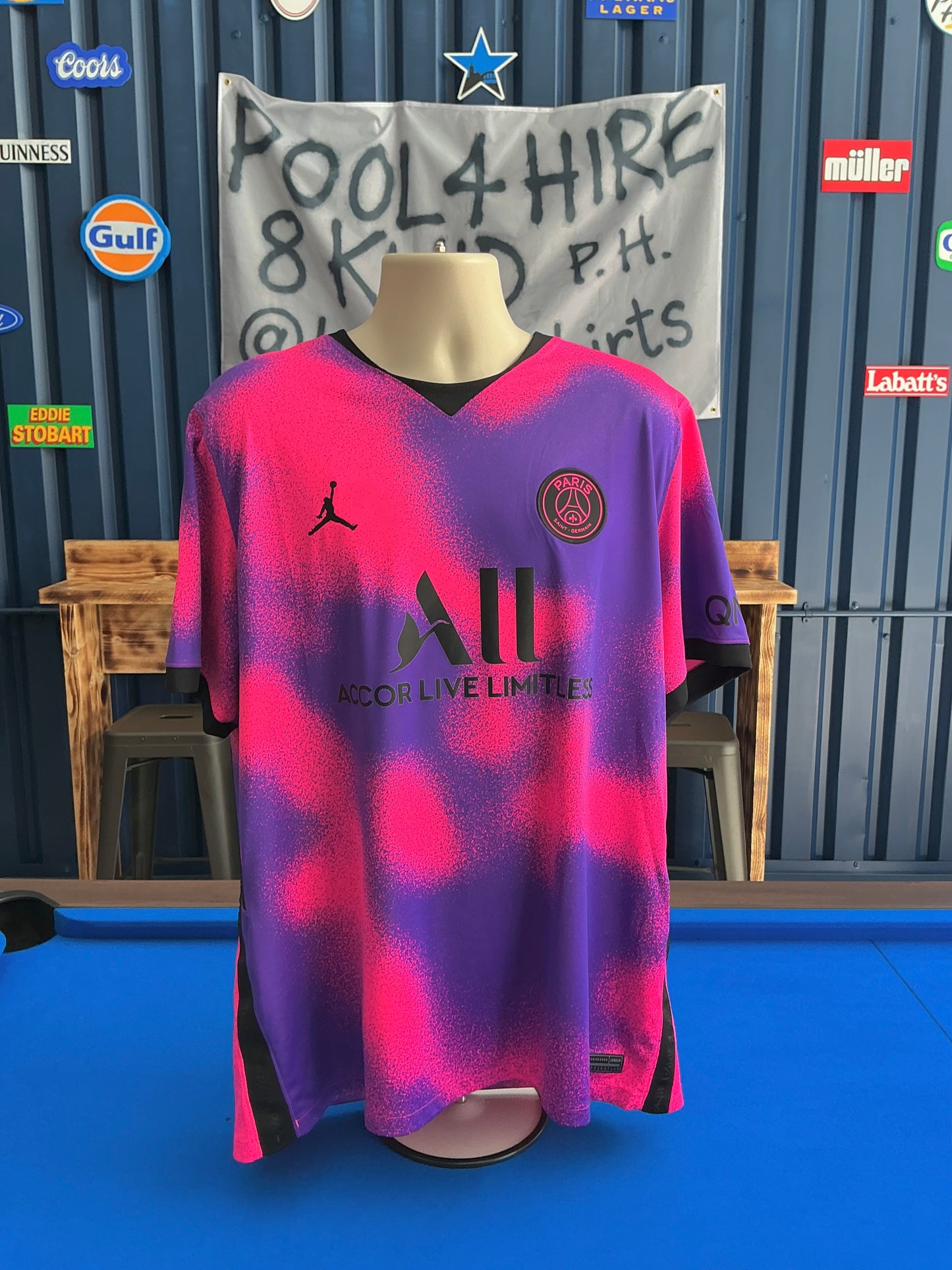 Paris Saint-Germain 2020-21 Fourth #7 Mbappe (XXL)