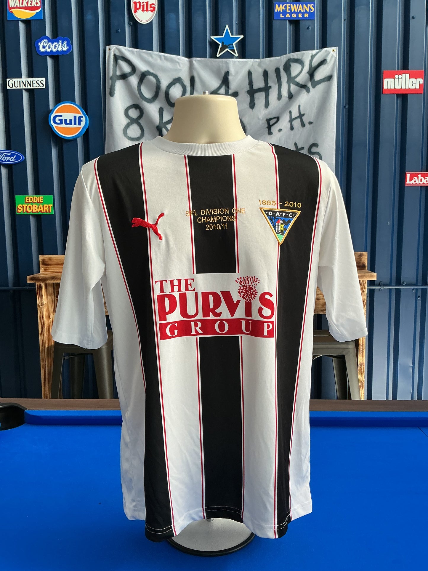 Dunfermline Athletic 2010-11 ‘Champions’ Centenary Shirt (M)