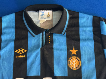 1991-92 Inter Milan Home Shirt (XL)